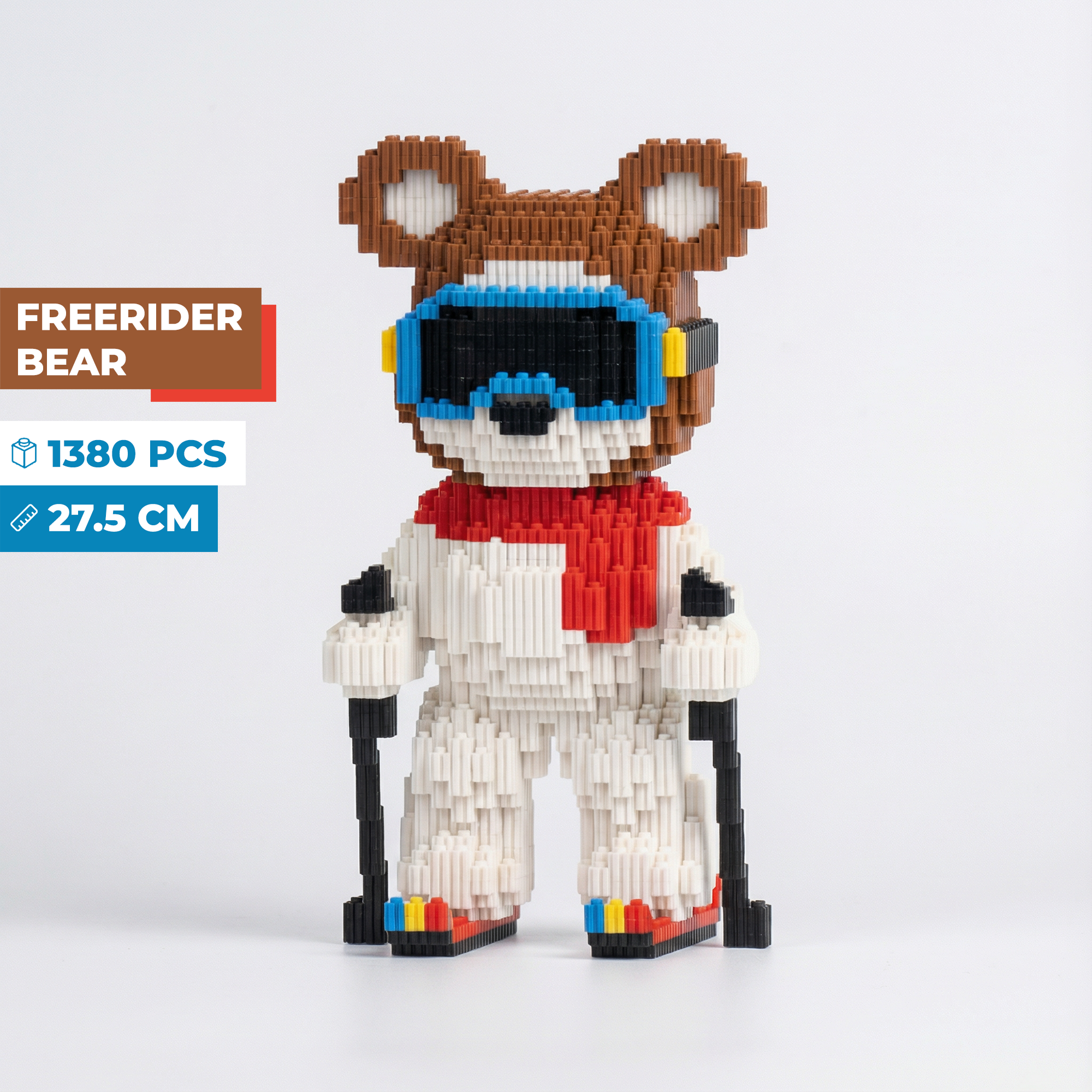 Mini Ours à Assembler (1200+ pcs)
