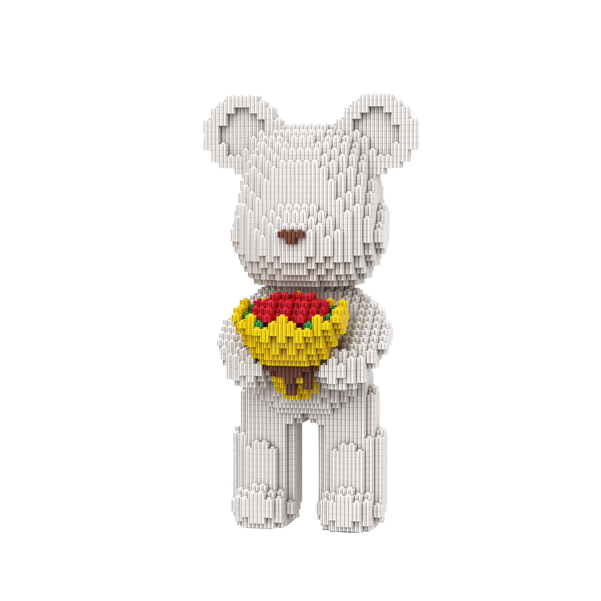 White Flower Mini Bear