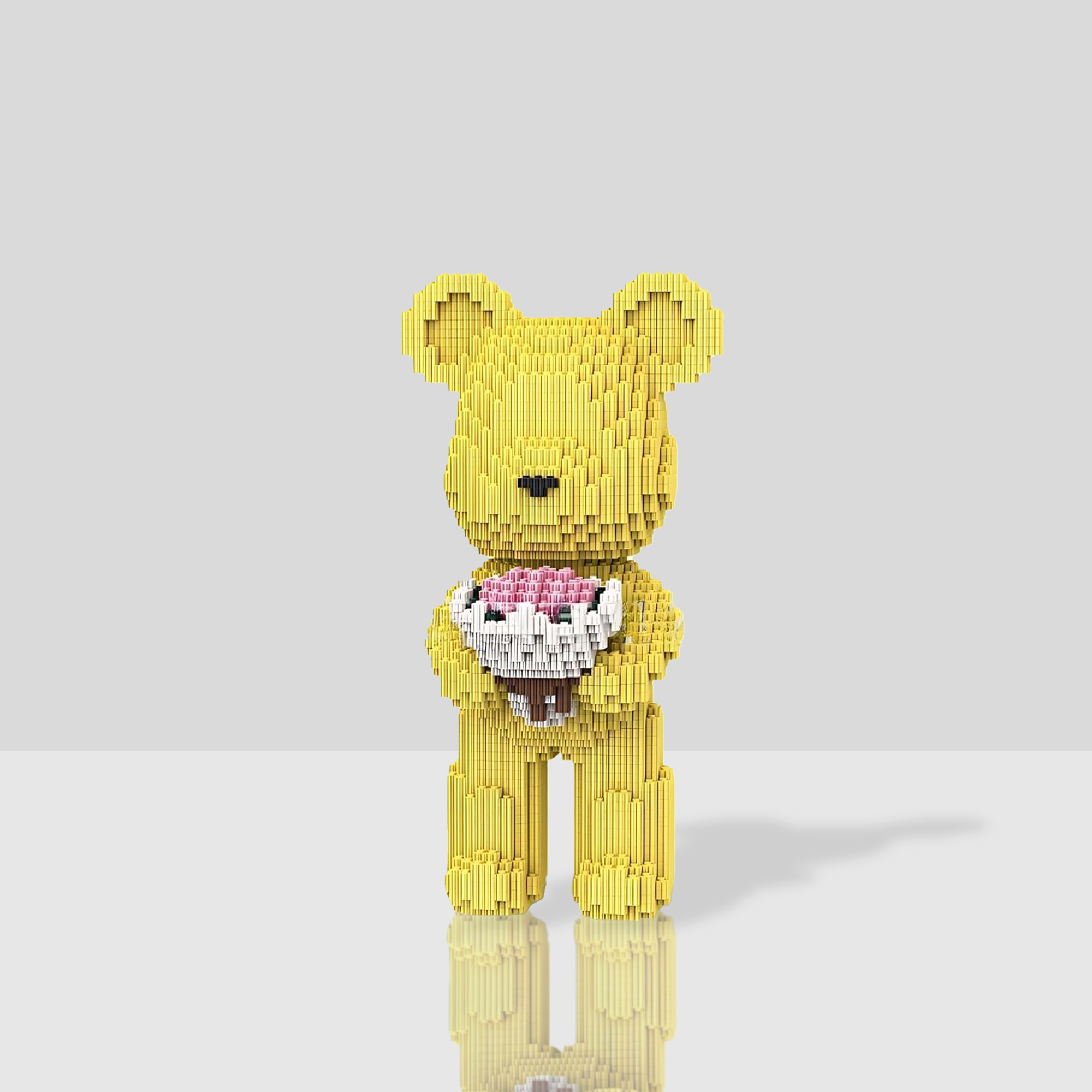 Yellow Flower Mini Bear