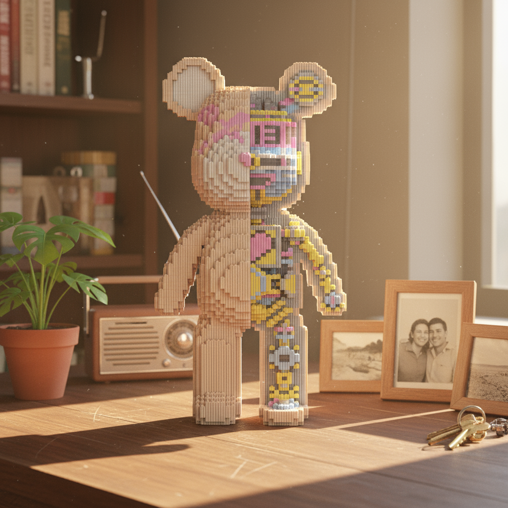 Peux-tu fabriquer toi-même ton ours en brique