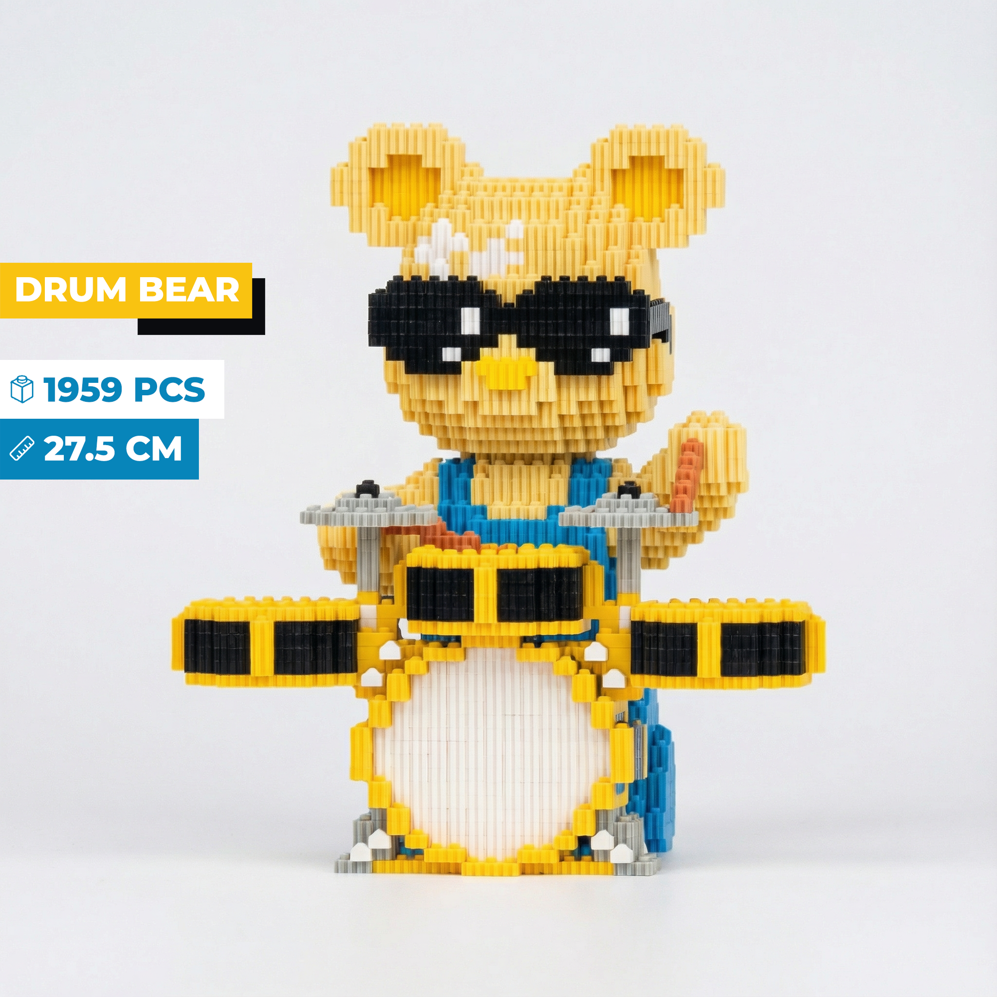 Mini Ours à Assembler (1200+ pcs)