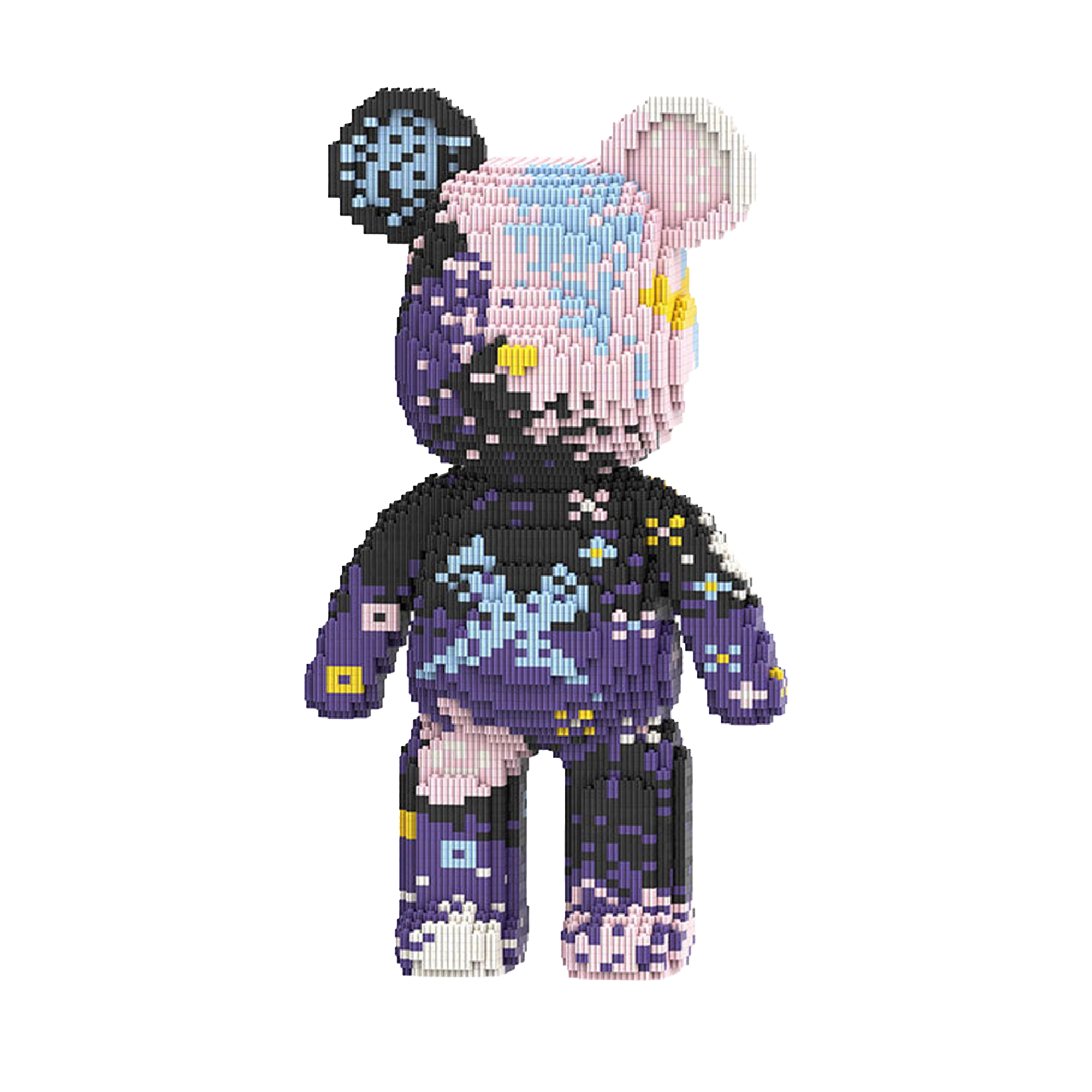 Purple Graffiti Bear