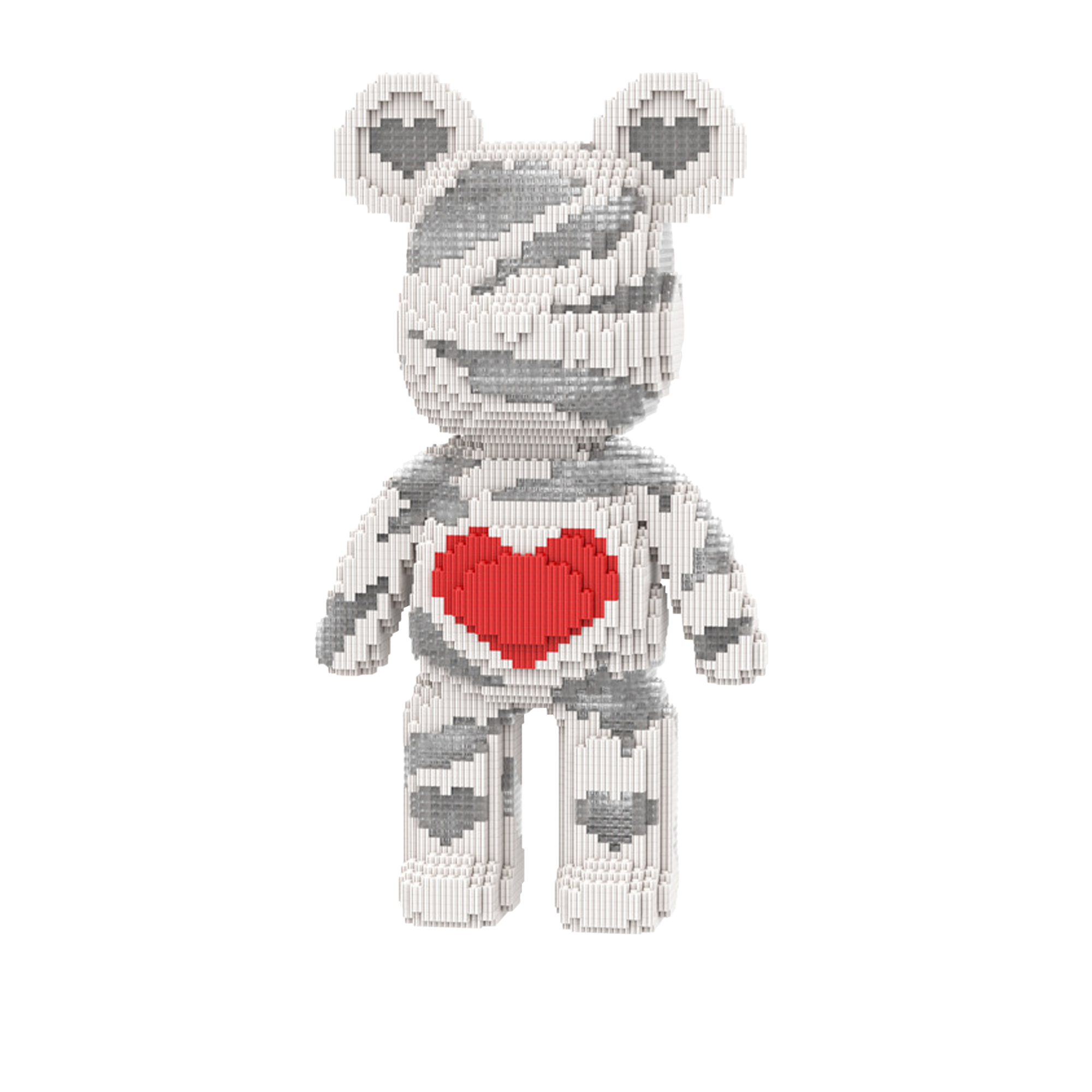 White Bear With Red Heart